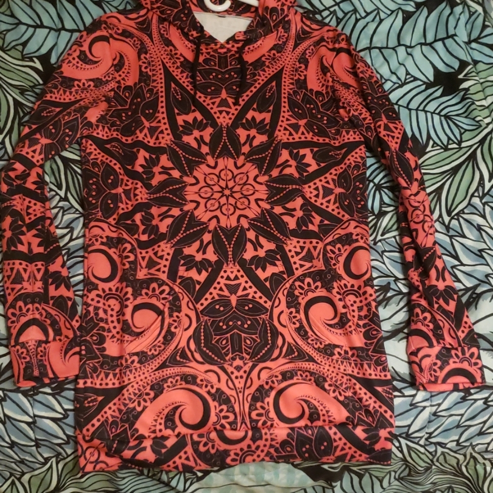 Electro Threads Mandala Sweatshirt Dress
